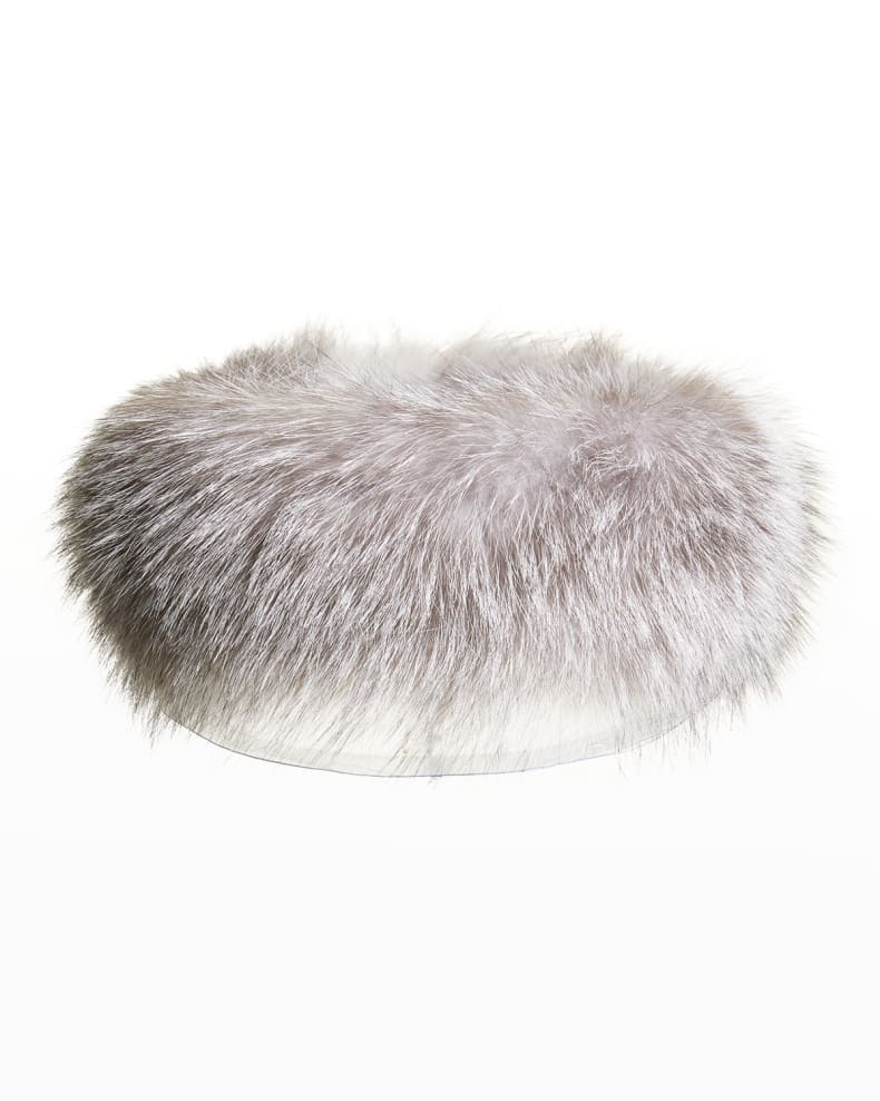 Gorski Fox Fur Headband | Neiman Marcus