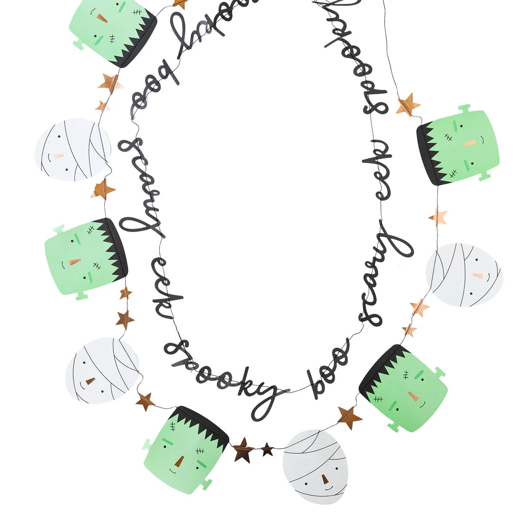 Frank & Mummy Banner Set | My Mind's Eye