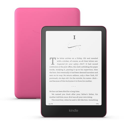 Amazon Kindle Paperwhite 16GB (newest model) – Our fastest Kindle ever, with new 7" glare-free display and weeks of battery life – Raspberry | Amazon (US)
