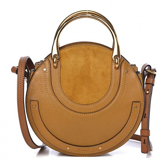 CHLOE

Calfskin Suede Small Pixie Bag Mustard Brown | Fashionphile