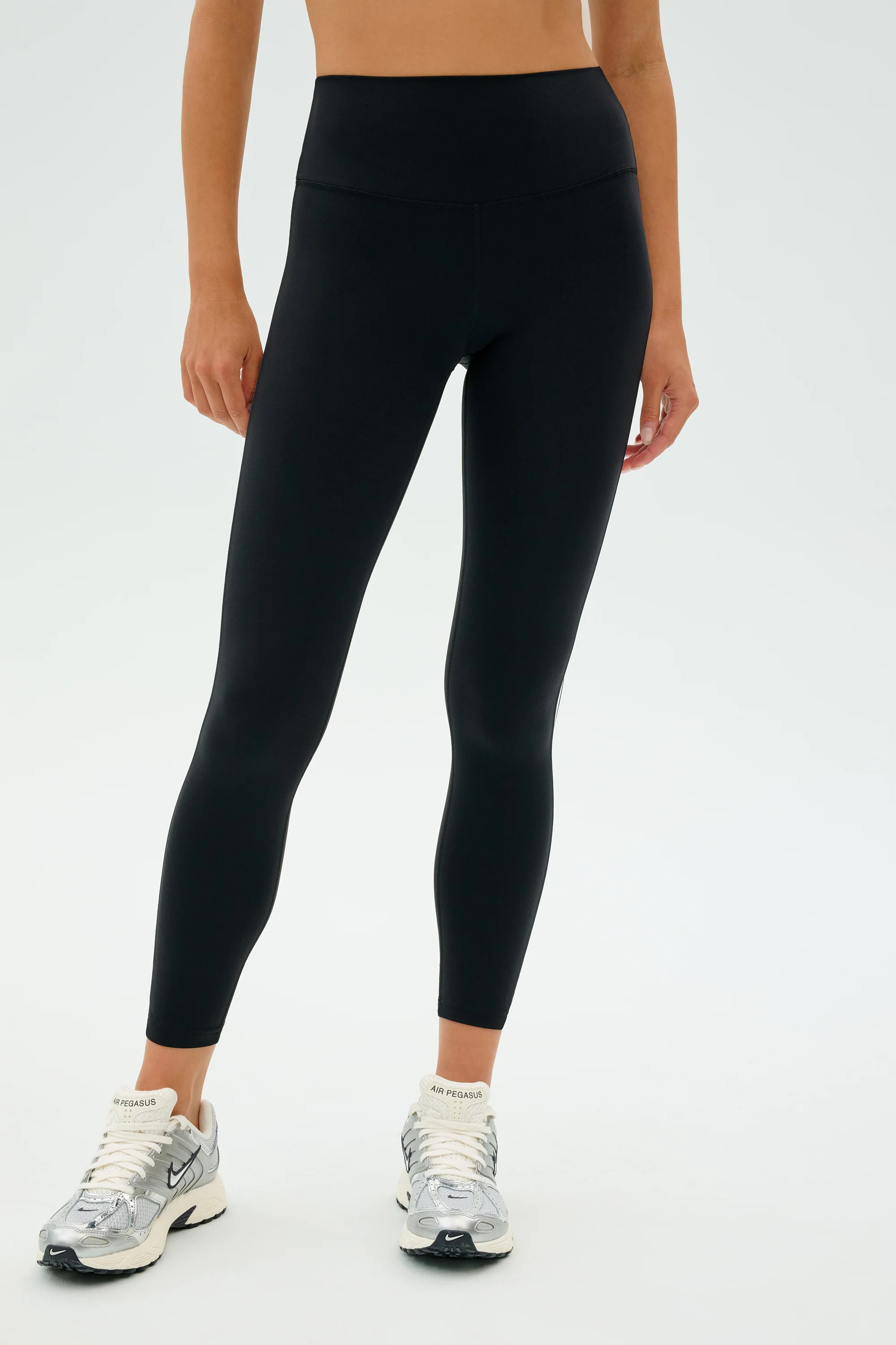 Clare High Waist Rigor 7/8 - Black/White | Splits59.com