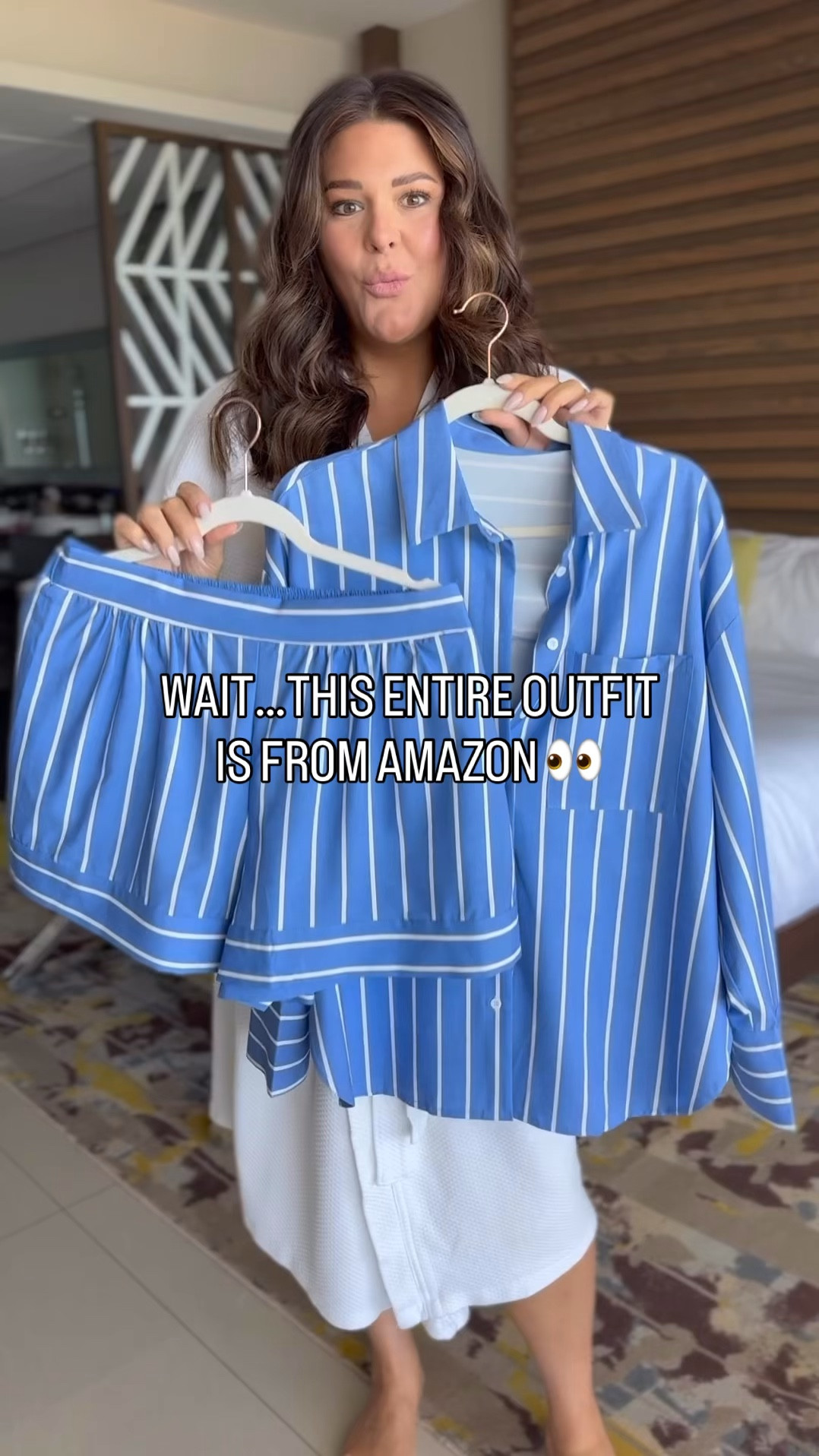 This set just made my entire summer wardrobe easier 🙌 The perfect Amazon matching set that works for vacation, travel days, brunch, AND everyday errands ✨

Set: XL
Tank: Large

Lightweight, breathable, and gives that effortless “put together” look without even trying (we love that 👏). I threw it on with simple slides + a tote and instantly felt chic but comfortable.

If you’ve been looking for an affordable summer outfit, vacation outfit idea, or easy matching set, this one is IT 💙

Everything is linked for you (and yes… it’s Amazon 👀)

#AmazonFashionFinds #SummerOutfitIdeas
#VacationOutfits #AmazonStyle #EffortlessStyle

#LTKootd #LTKMidsize #LTKgrwm