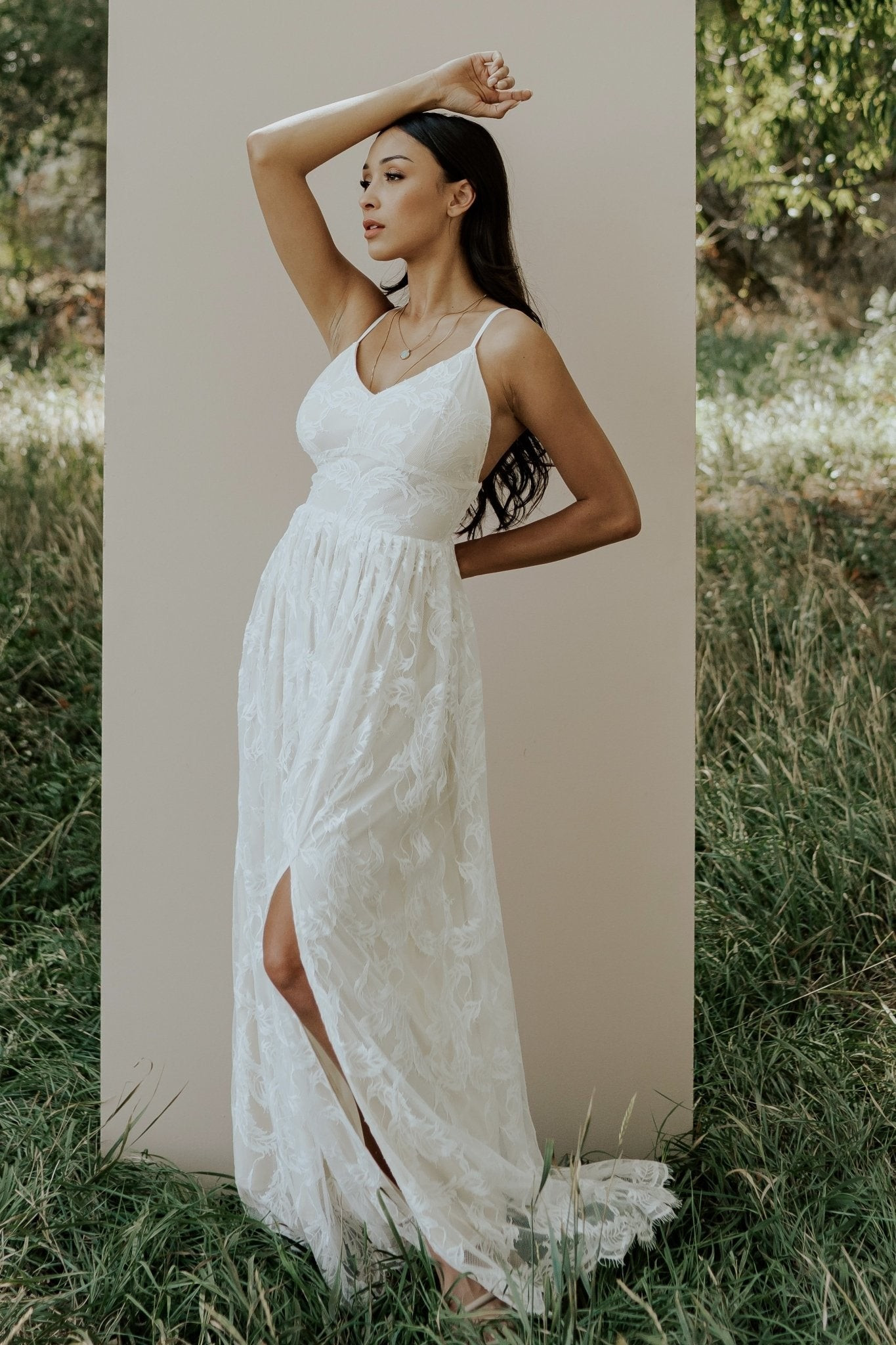 Cozette Lace Gown | White | Baltic Born