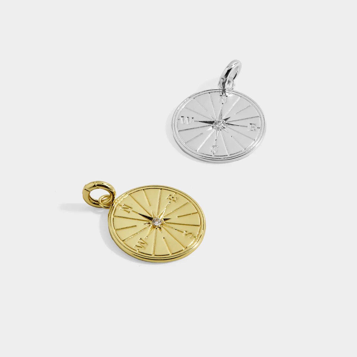 Compass Charm | Allie + Bess