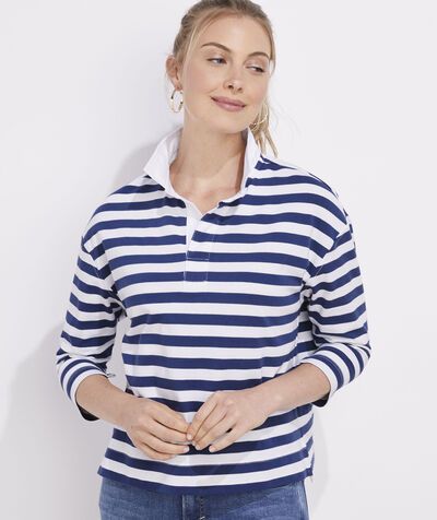 Striped Rugby Popover | vineyard vines