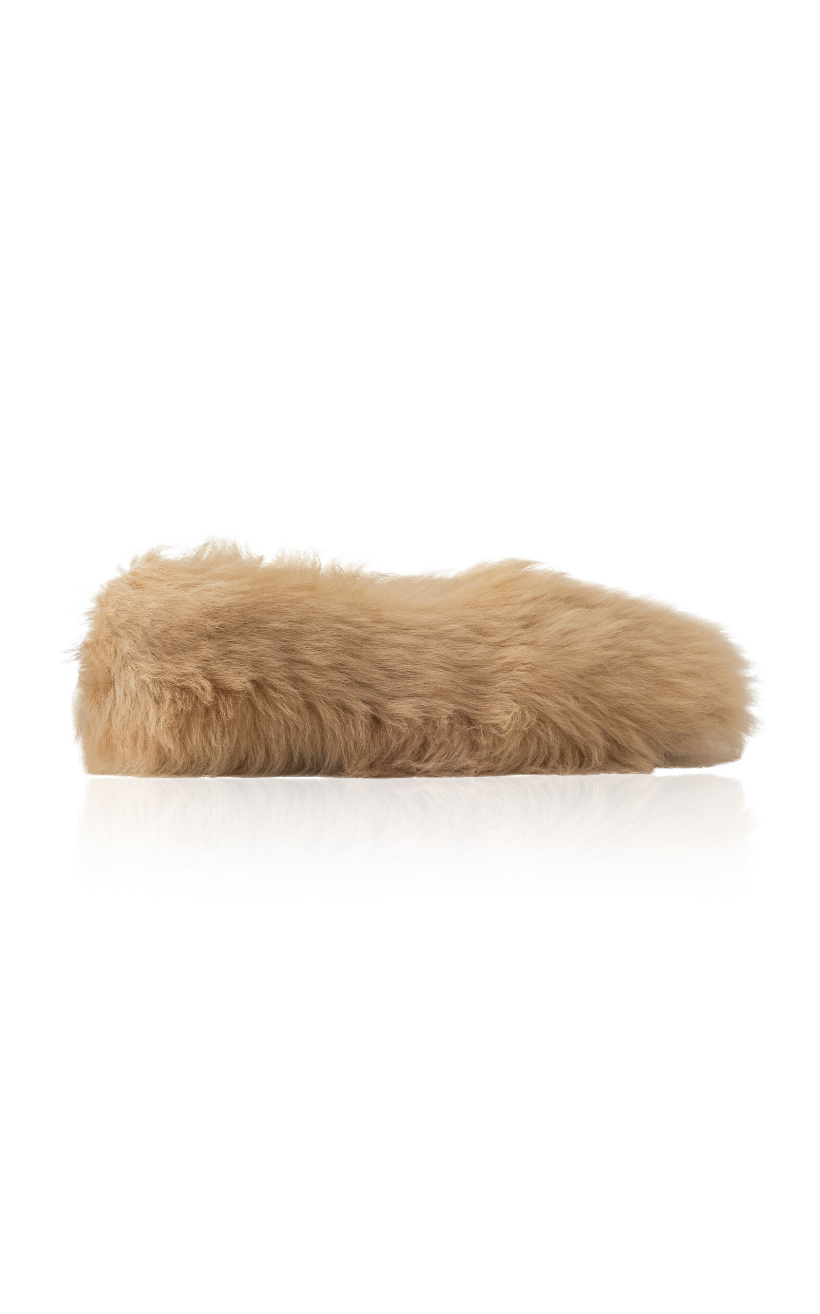Hvoya Fur-Fur Ballet Flats - Moda Operandi | Moda Operandi (Global)