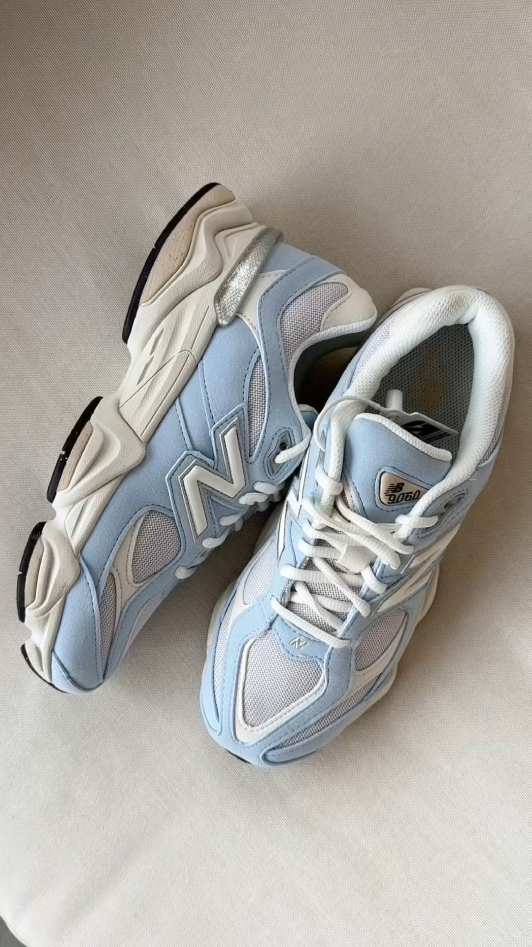 Literally one of the most comfortable pair of sneakers you will own and it literally goes with any outfit. I travelled in these and walked over 10 miles in them and my foot never hurt. The BEST! 

new balance 9060 women, light blue sneakers outfit, chunky dad sneakers, comfortable walking shoes women, athleisure outfit ideas, casual everyday sneakers, mom style sneakers, trendy sneakers 2026, neutral sporty outfit, spring sneaker aesthetic

#LTKootd #LTKActive #LTKmomlife