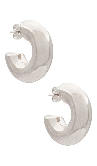 Cole Puffy Hoop | Revolve Clothing (Global)