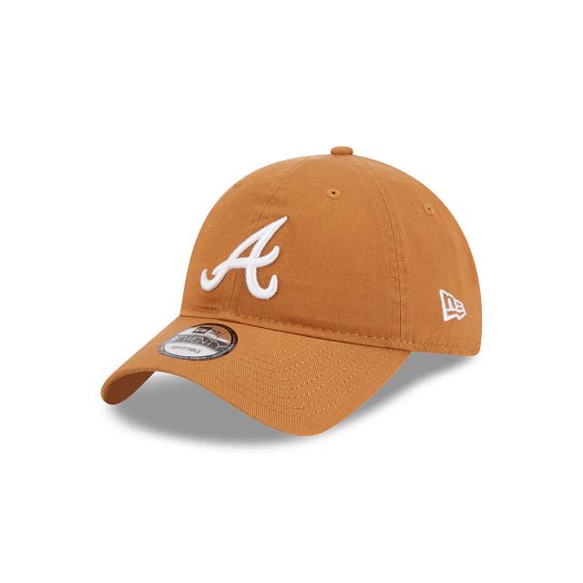 Atlanta Braves Light Bronze 9TWENTY Adjustable | New Era (US)