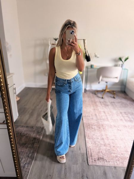 Summer target haul! Almost everything on sale for 20% off 🔥 can’t get over the skims look for less dress it’s only $22! 🤯 

These wide leg jeans are so good a nice soft denim I’m normally a 6 or 8 but did a 4 they fit perfect and are so comfortable 

Denim try on 
Target haul 
Target finds 
Petite friendly jeans 
Mom style 
Summer outfits 

#LTKFindsUnder50 #LTKMidsize #LTKStyleTip