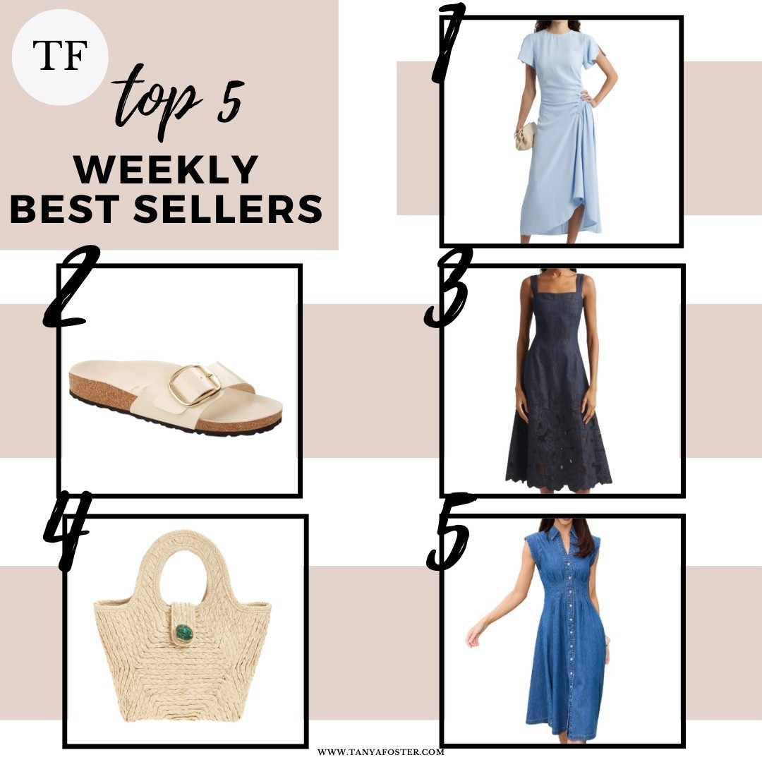 This week’s top five best sellers! 

#LTKootd #LTKSeasonal