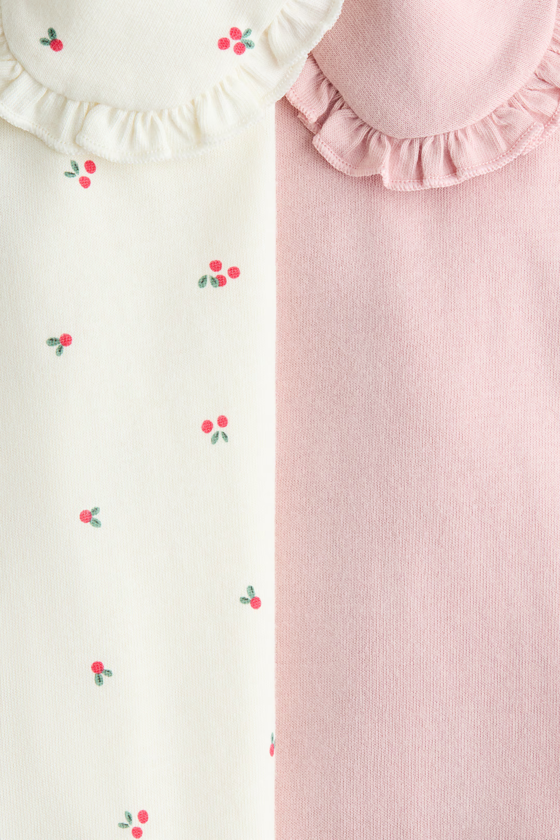 2-pack collared cotton tops | H&M (US + CA)