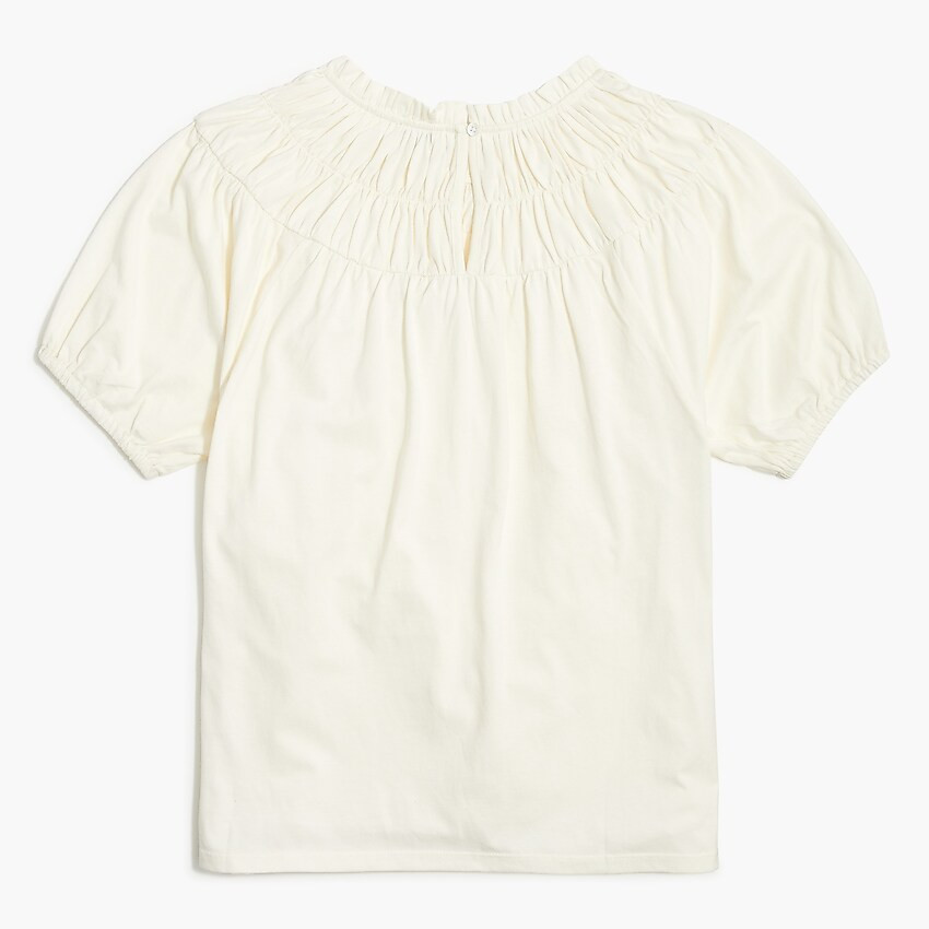 Circle smocked tee | J.Crew Factory