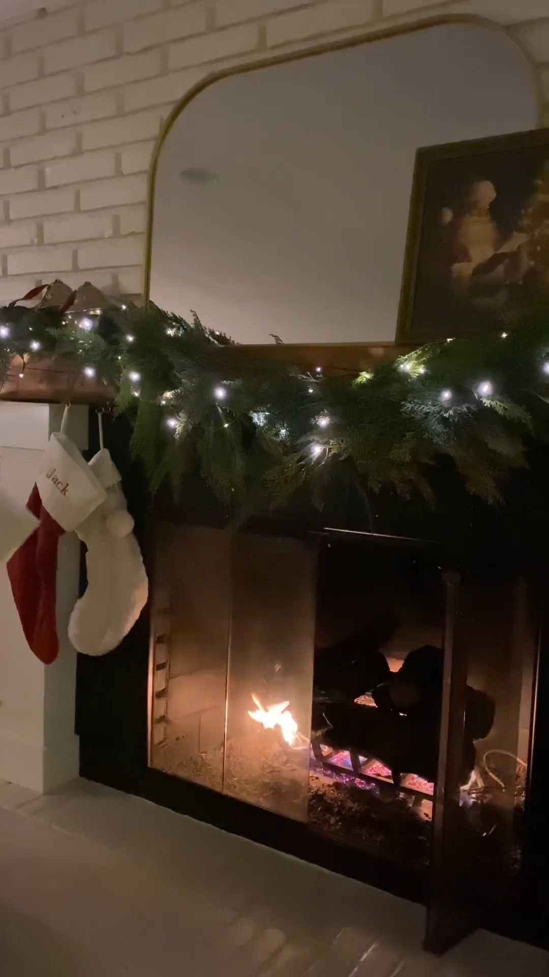 I finished my mantel garland and decor and here are some of my favorite tips:

1. Add the second strand of lights! I never regret adding more lights (ok maybe don’t go crazy, but you know what I mean 😆) and having two different styles of lights will be even better.
2. Have a mixture of finishes and textures to keep things interesting and to create dimension.
3. Think about function for you. I cluster our stockings so we can use our fireplace easier and I like how it looks. 😁 You style things any certain way that works best for you. 

#christmasmantel #holidaygarland #christmasdecorideas #stylingmyhome #homedecorstyling #holidayhome #christmasdecorations #cozyChristmas #fauxgarland #manteldecor 

 #LTKHoliday #LTKSeasonal #LTKHome