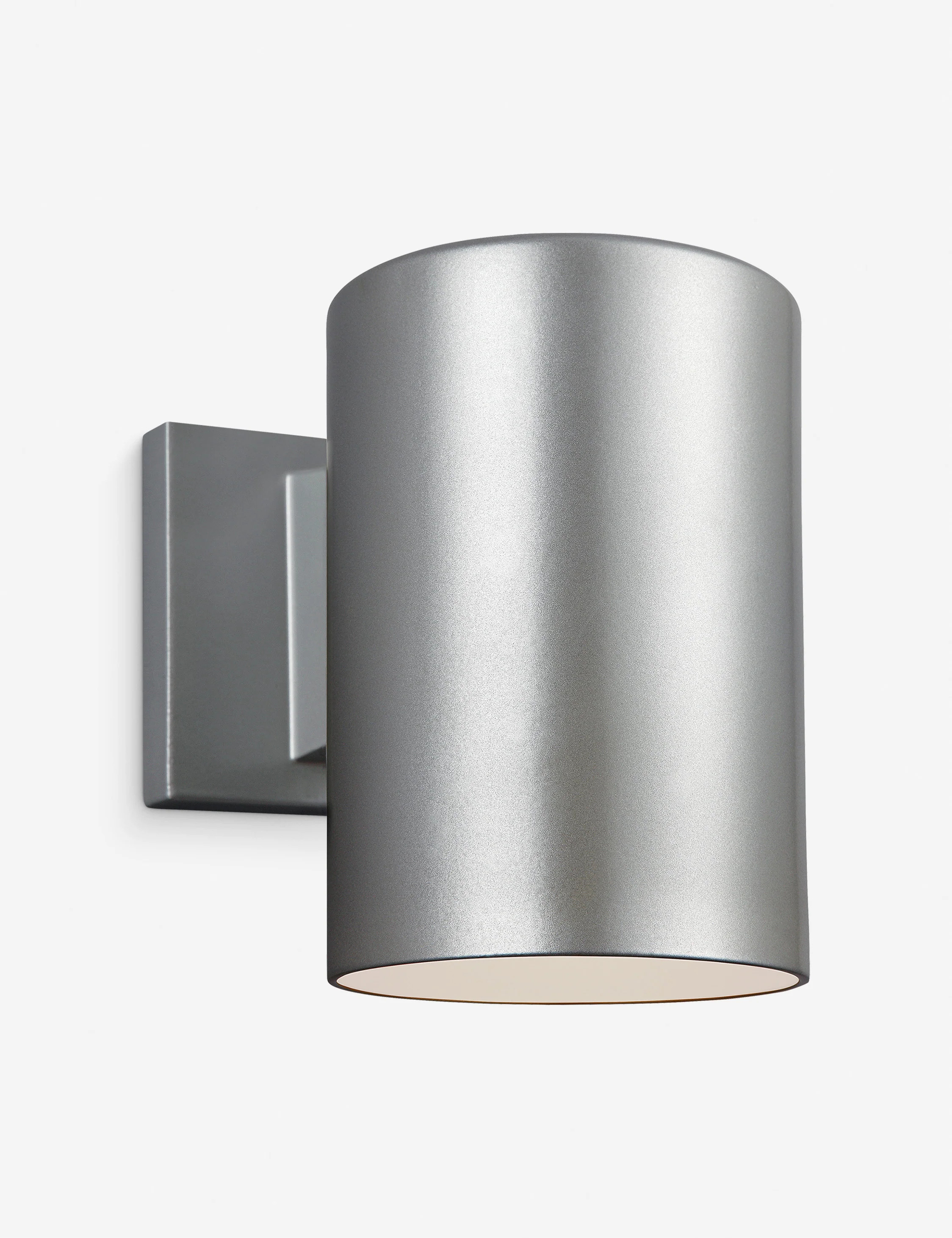 Porcia Outdoor Sconce, Brushed Nickel, 7.25"H | Lulu and Georgia 