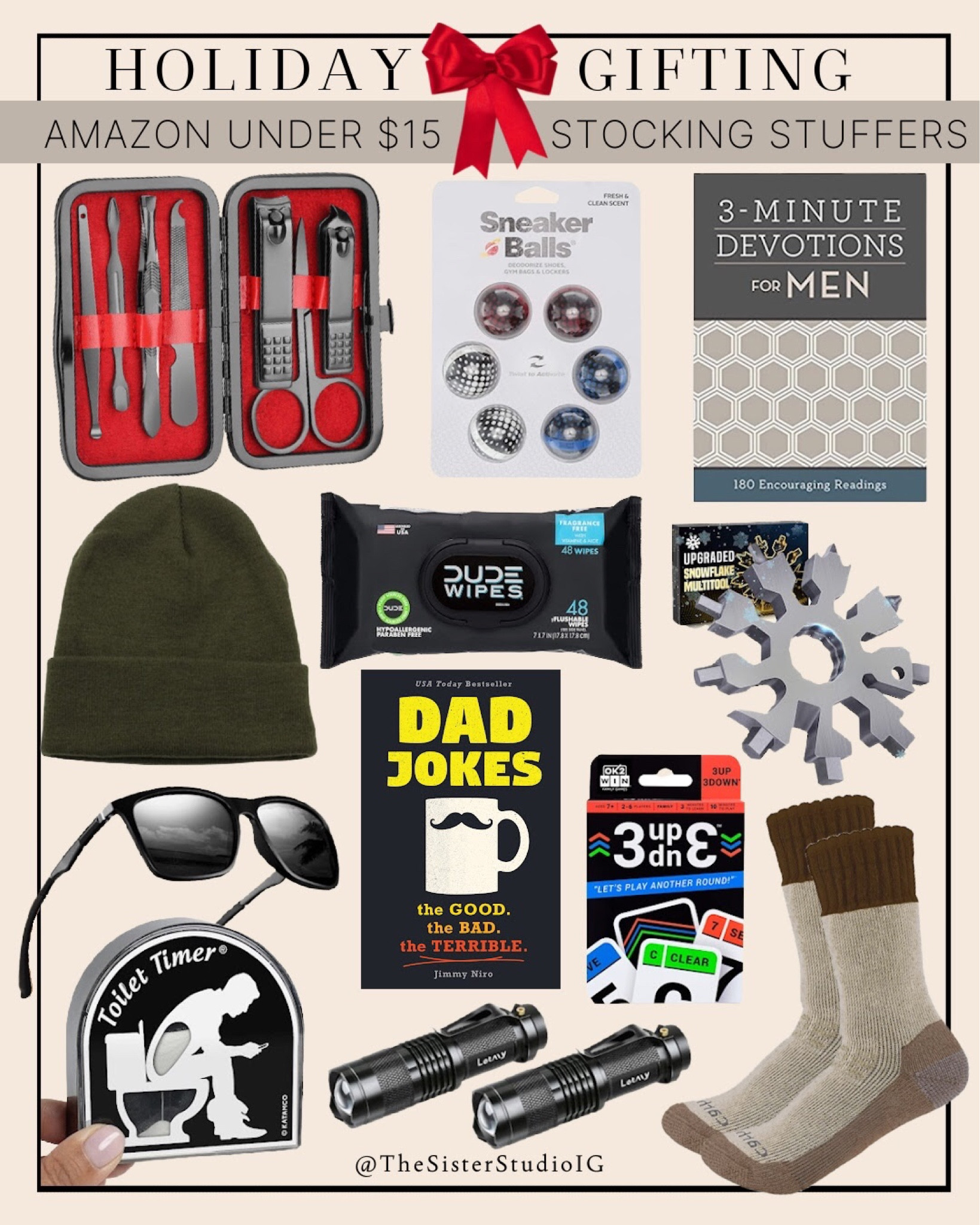 Amazon stocking stuffers for men! Last minute stocking stuffers for dads under $15!

#LTKmens #LTKHoliday #LTKunder50