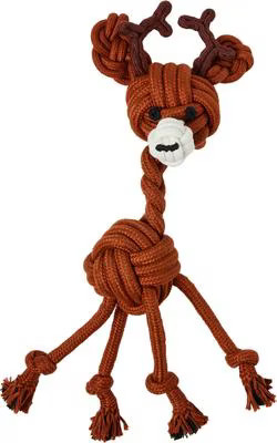 Frisco Holiday Reindeer Rope Dog Toy, Small/Medium | Chewy