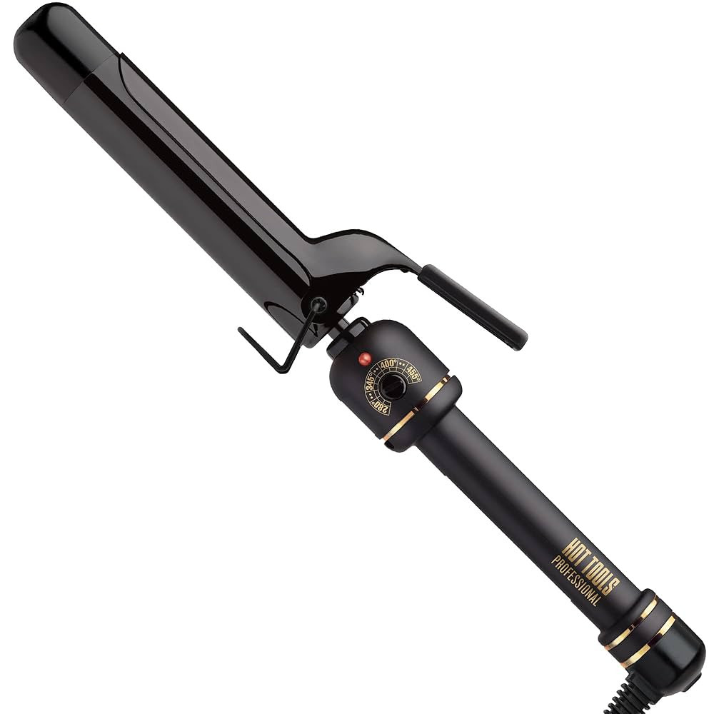 HOT TOOLS Pro Artist Black Gold Curling Iron, 1-1/4 inch | Amazon (US)