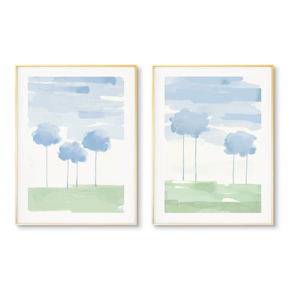 Everything's Oakay Pair by Lauren Smith Art Prints | Urban Garden Prints