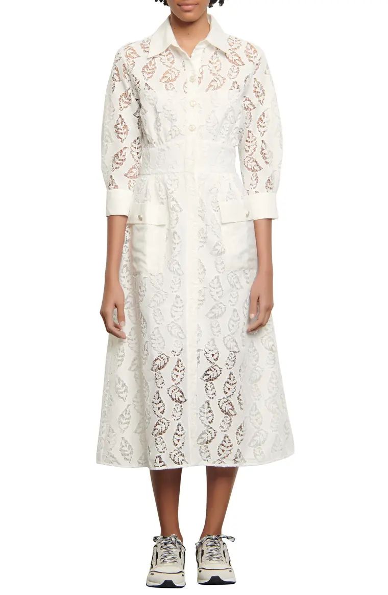Lace A-Line Dress | Nordstrom