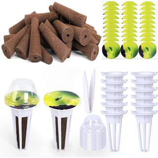 Hydroponic Indoor Seed Pods Kit 79 pieces for Aerogarden Compatible with Grow Sponges Baskets Domes Labels Tweezer | The Home Depot