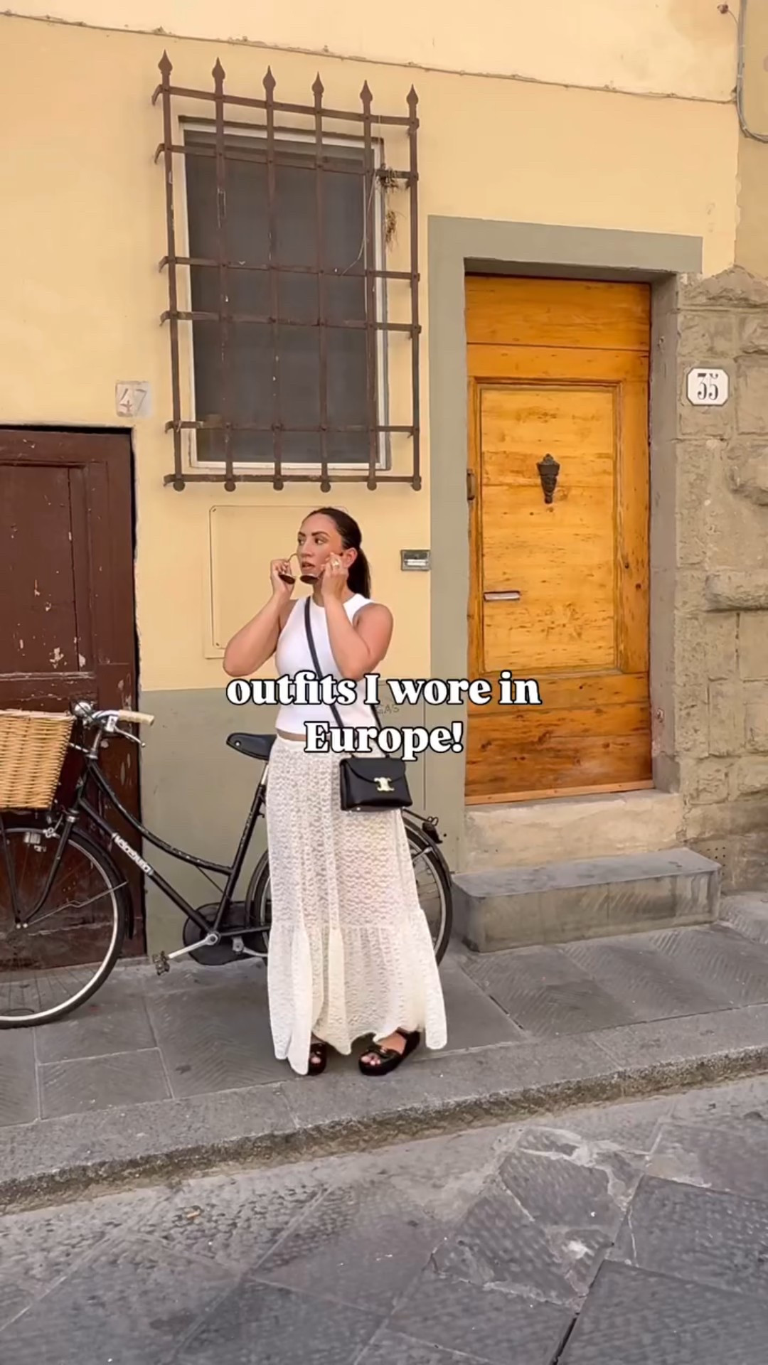 euro summer outfits!!

Outfit 1- small
2- small 
3- XS top, small bottoms
4- 2 (sized down)
5- smalls
6- smalls
7- smalls
8- smalls
9- small

8 in sneakers 


I’m just under 5’3 normally size small.

#LTKSummerEdit 

#LTKFindsUnder100 #LTKStyleTip