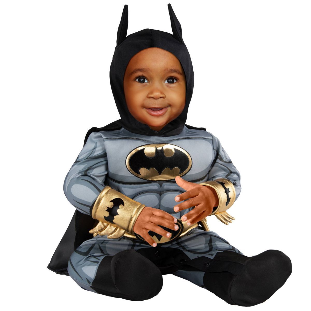 Baby Batman Halloween Costume Jumpsuit with Cape | Target