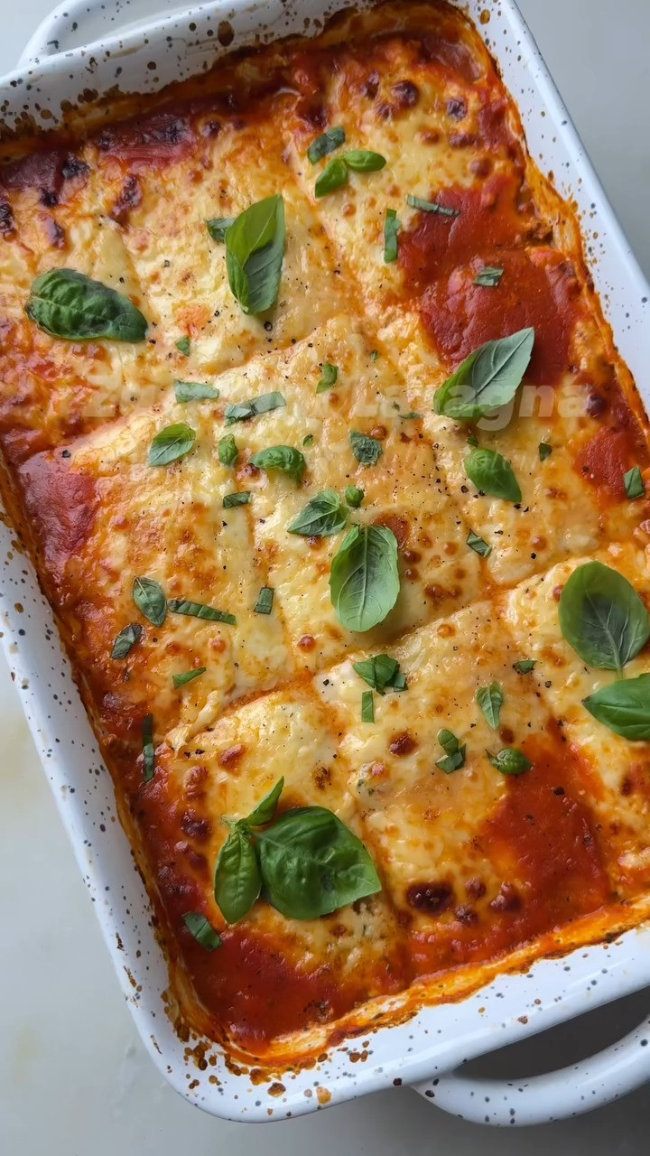 ZUCCHINI LASAGNA

It’s zucchini season, and if you’re tired of making zucchini bread on repeat, you need to try this no-noodle zucchini lasagna.💚

First, cut the zucchini into thin slices and roast, this step helps remove the excess moisture from the zucchini so the lasagna isn’t watery. Then it’s layering time! Top with a flavorful ground turkey meat sauce, creamy ricotta, mozzarella, and parmesan.

It’s cheesy, hearty, and you won’t even miss the pasta. This lasagna is high in protein, full of veggies, and perfect for meal prep or a cozy summer dinner. Add a side salad or garlic bread, and you’ve got a complete, feel-good meal your family and friends will love. The perfect recipe for using up that garden zucchini!💯 Full recipe on my blog: https://www.twopeasandtheirpod.com/zucchini-lasagna/ 

 #LTKHome #LTKFindsUnder50 #LTKFindsUnder100