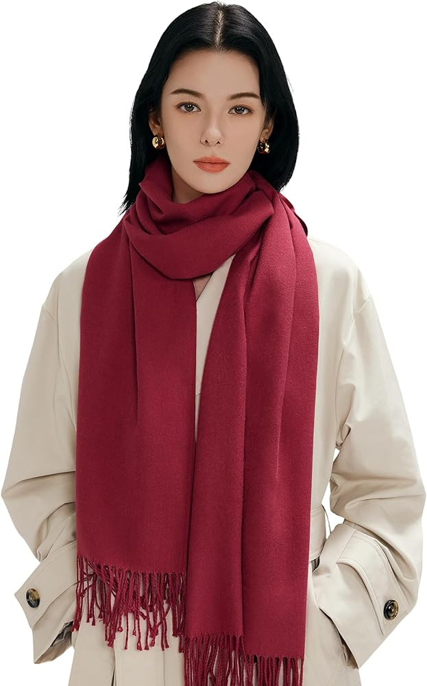 maamgic Women's Winter Scarf Soft Warm Scarf for Women Cozy Shawl Wraps for Women Lightweight Pas... | Amazon (US)