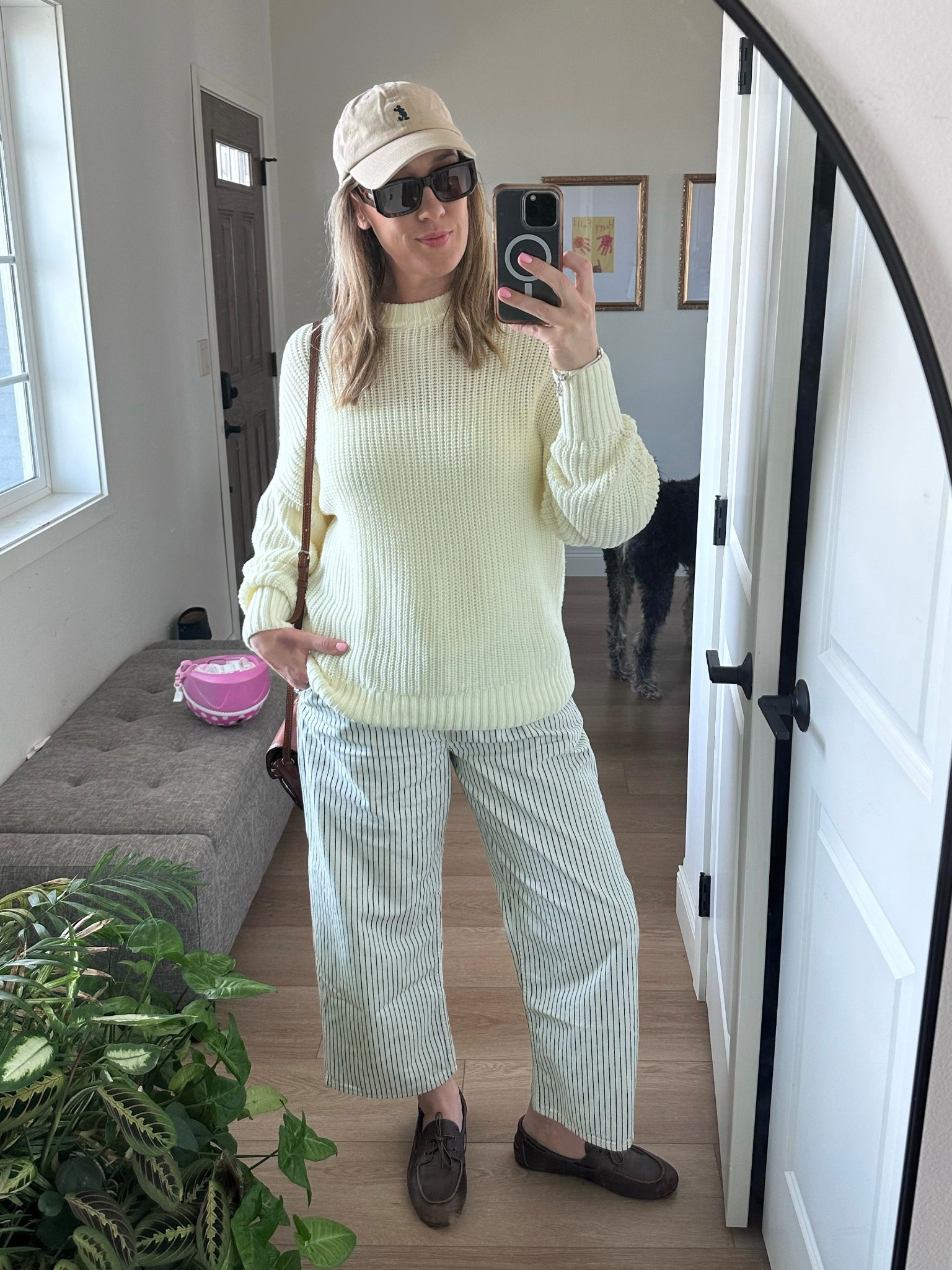 Rocking my new favorite 100% cotton pants. Wearing large, regular length. Shoes are true to size.

For reference, I'm 5'9". 

 #LTKgrwm #LTKootd #LTKMidsize