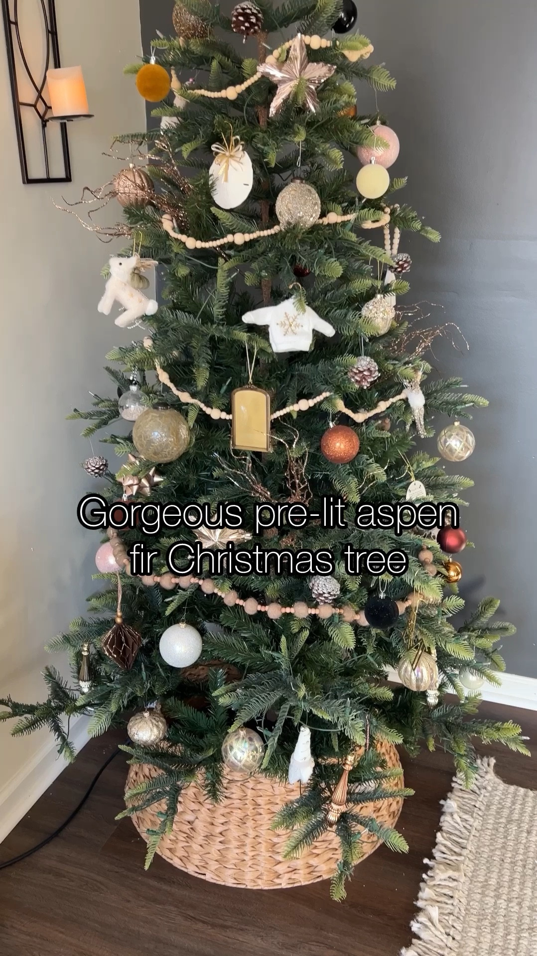 Gorgeous amazon Christmas tree! I love how realistic this prelit Christmas tree looks and that it’s fir and aspen.

Pre lit Christmas tree, Amazon Christmas decor, Christmas tree

#LTKHoliday #LTKSeasonal #LTKHome