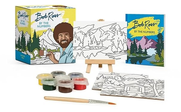 Bob Ross by the Numbers (RP Minis)      Paperback – Illustrated, October 2, 2018 | Amazon (US)