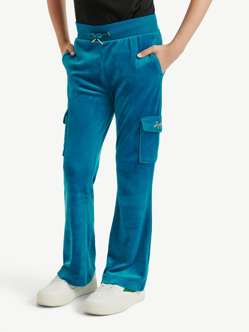 Justice Girls Velour Breakaway Flare, Sizes XS - XLP | Walmart (US)