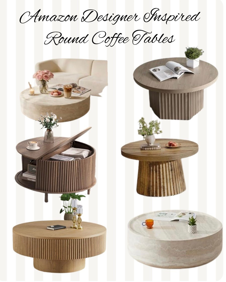 Amazon designer inspired affordable round coffee tables!


#LTKSaleAlert #LTKHome