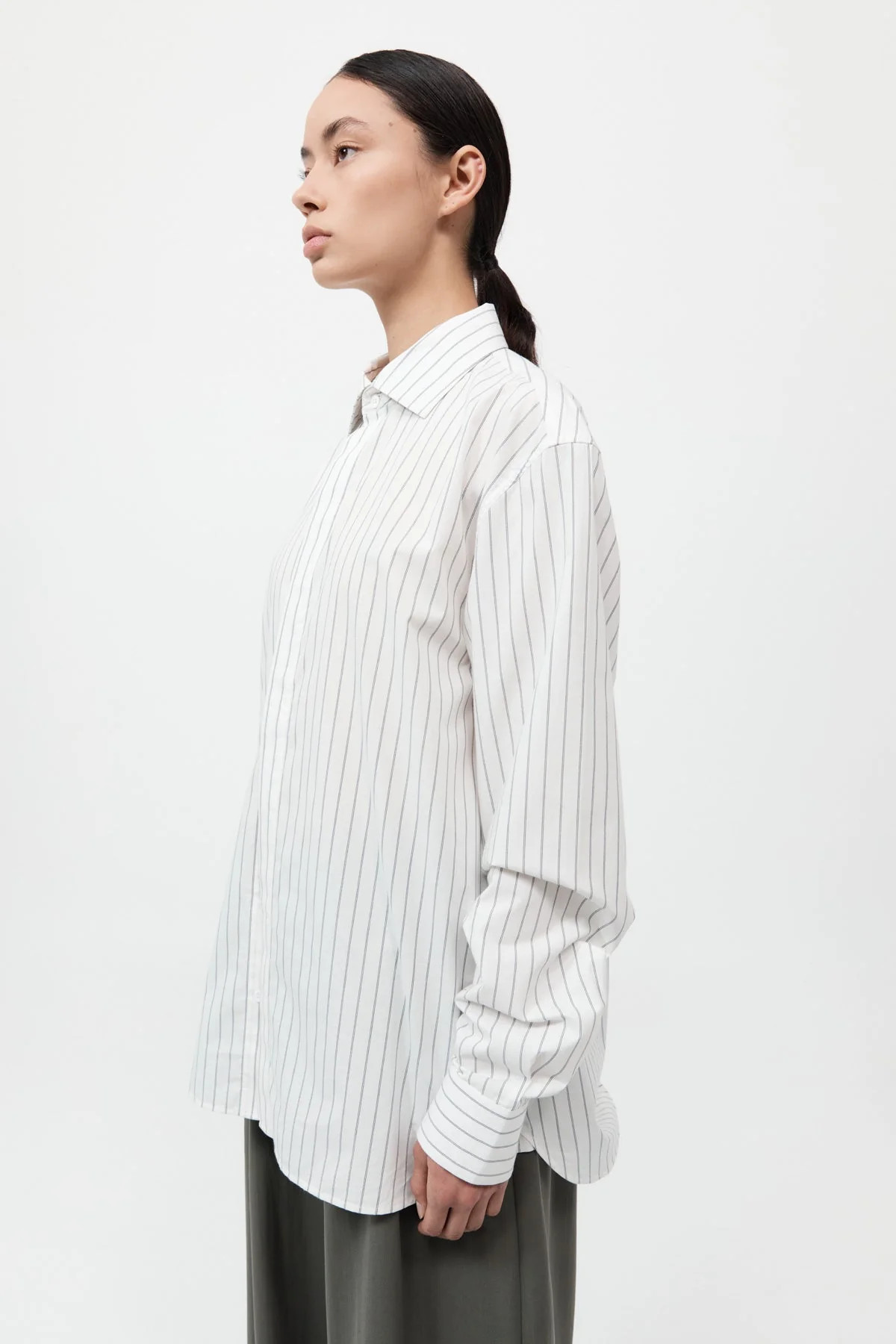 Homme Shirt - White Stripe | St. Agni (US, UK, EU)