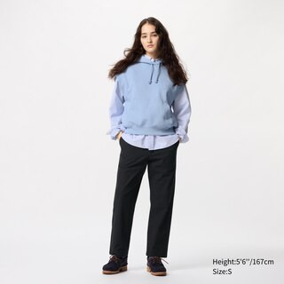 Cotton Relaxed Ankle Pants | UNIQLO (US)