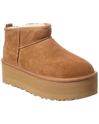 Classic Ultra Mini Suede Platform Boot | Rue La La
