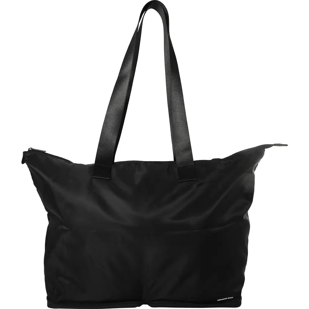 Members Only Packable Lightweight Travel Tote Bag in Black at Nordstrom | Nordstrom