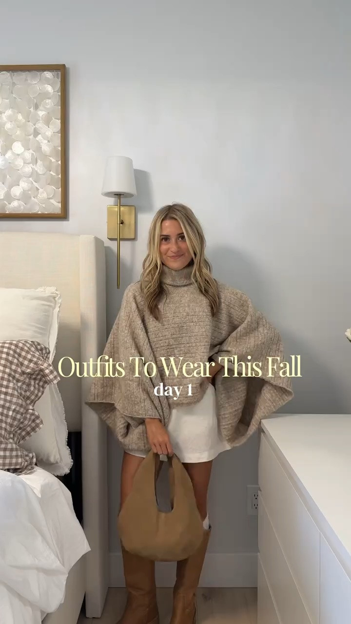 sweater is one size, wearing a xs in skort! @Steve Madden US

#LTKU #LTKSeasonal #LTKootd