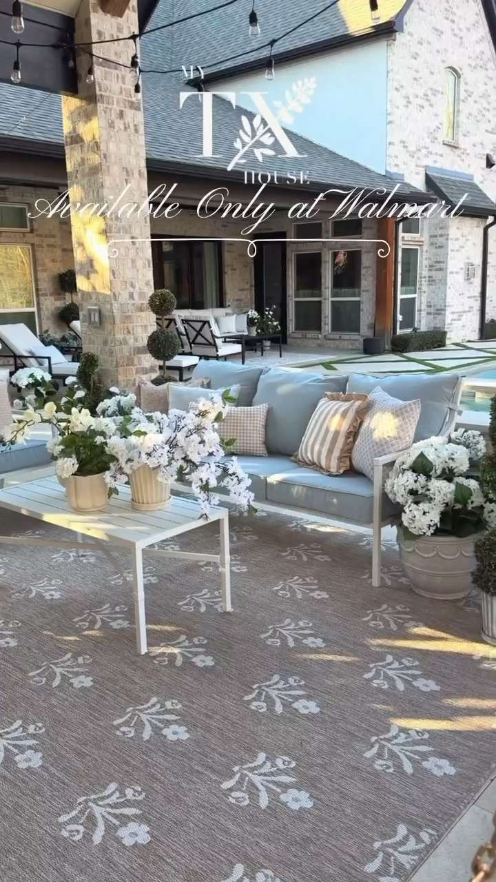 OBSESSED with our outdoor collection!! Summer is alive and well in Texas, which means our back patio needed a little refresh!  

 #LTKSeasonal #LTKHome