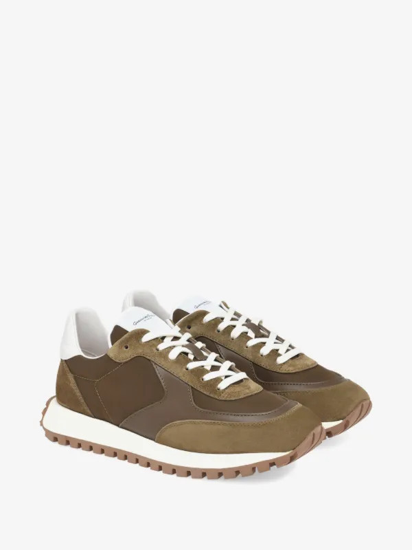 gravel suede sneakers | Farfetch Global