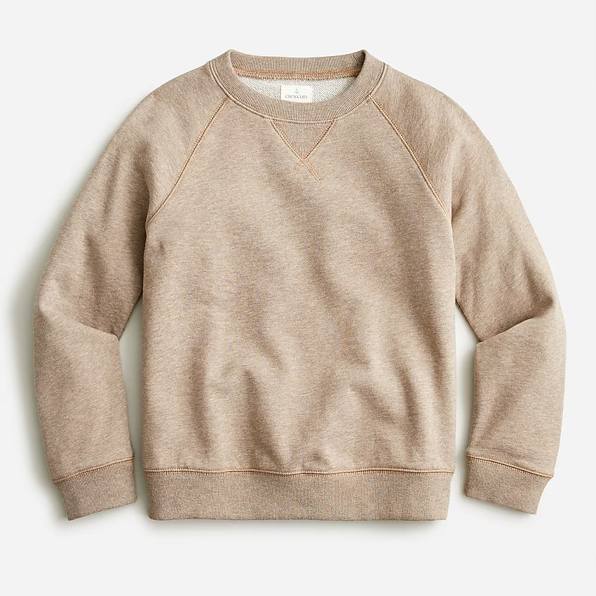 Boys' crewneck sweatshirt in french terry | J. Crew US