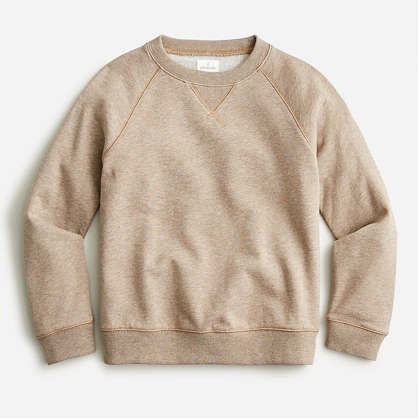 Boys' crewneck sweatshirt in french terry | J.Crew US