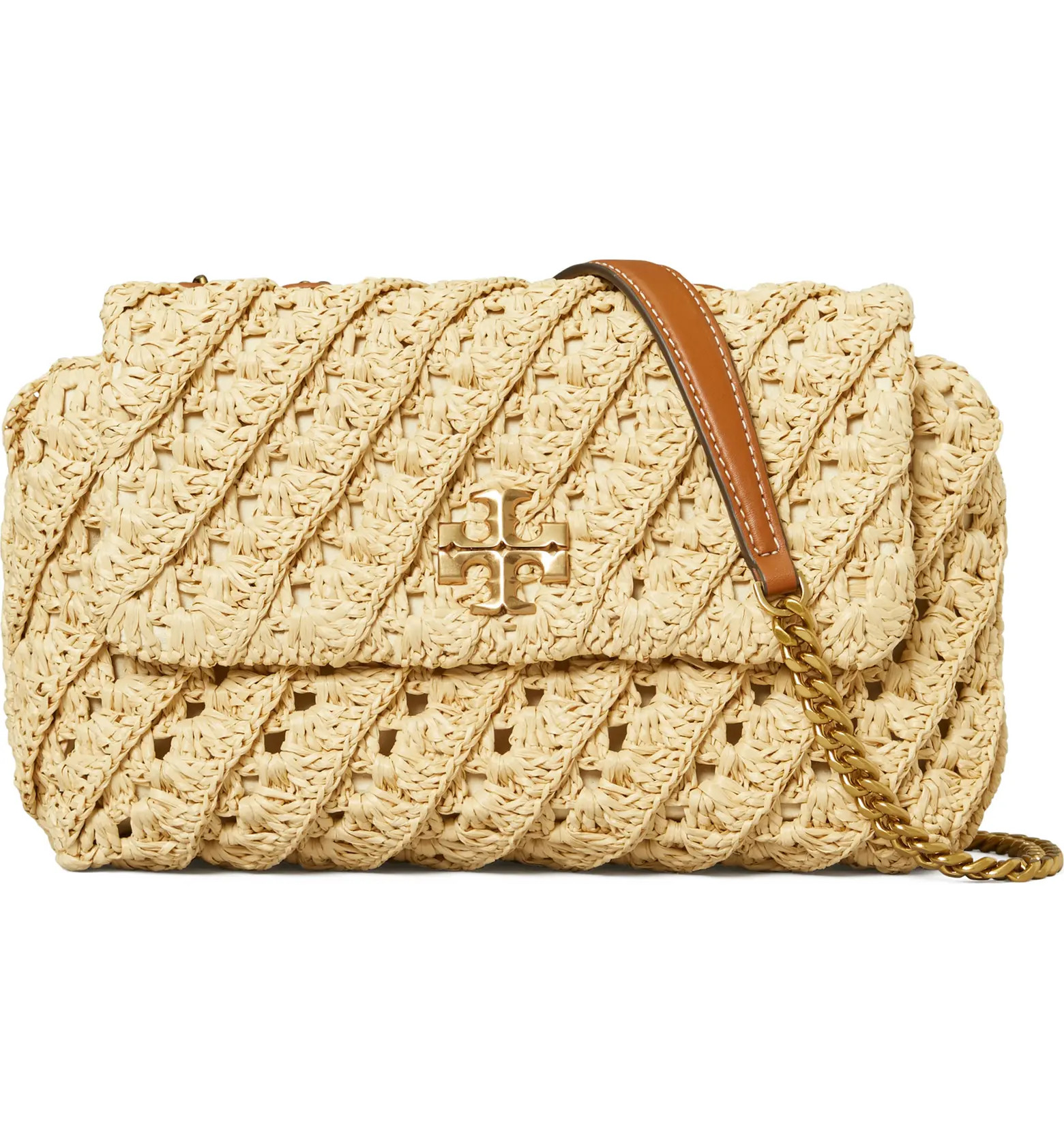Small Kira Raffia Crochet Convertible Shoulder Bag | Nordstrom