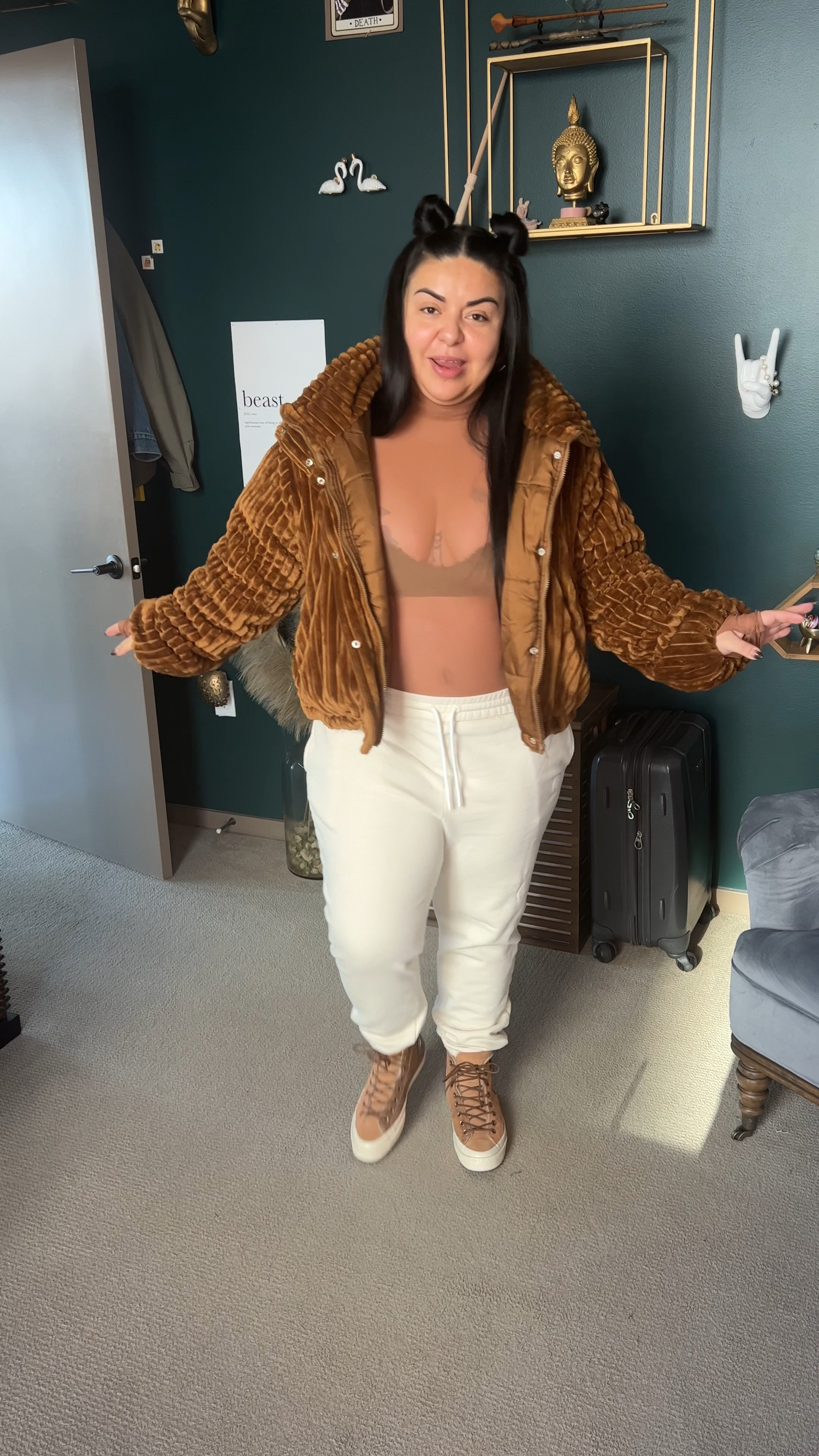 Get ready with me featuring @Fabi ✨ . We had a full friend day and went to get some coffee at Nico’s coffee 🥰🥰 

Fit posted to LTK
Pants: @Peloton 
Shirt: @AFRM 
Bralette: @abercrombie 
Jacket: @Urban Outfitters 
Shoes: @Converse 
Perfume: #giorgioarmani & @Jo Malone London 

 #fyp #fypシ #latina #latinacreator #portland #outfit #grwm #letsgetready #ootd #wearwhatyouwant #fashion
Holiday party outfit, fall outfit inspiration, fall fit, fall inspo

#LTKfit #LTKstyletip #LTKcurves