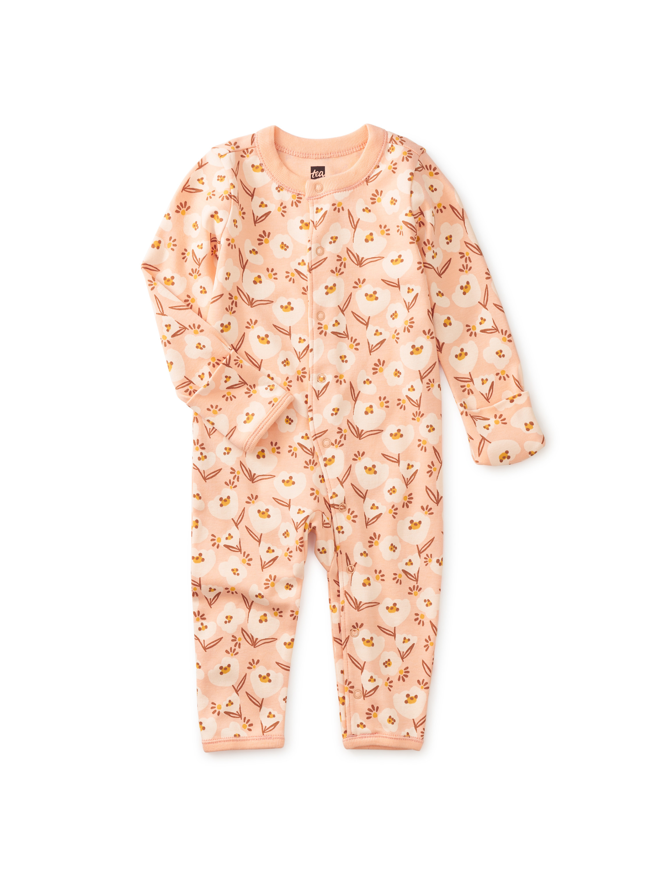 Front Snap Baby Romper | Tea Collection