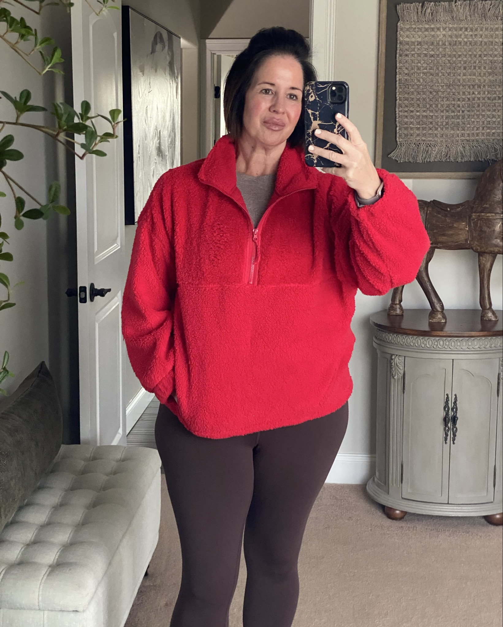 The softest, warmest 1/2 zip and under $11! Makes a great Christmas gift. Comes in several colors too! Runs tts! 

#LTKGiftGuide #LTKSaleAlert #LTKfitnessgoals