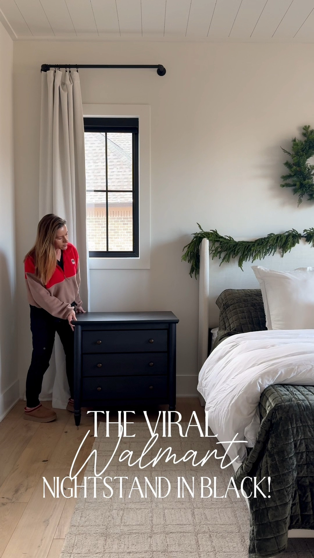 This nightstand is so good!! You won’t believe the price! @walmart