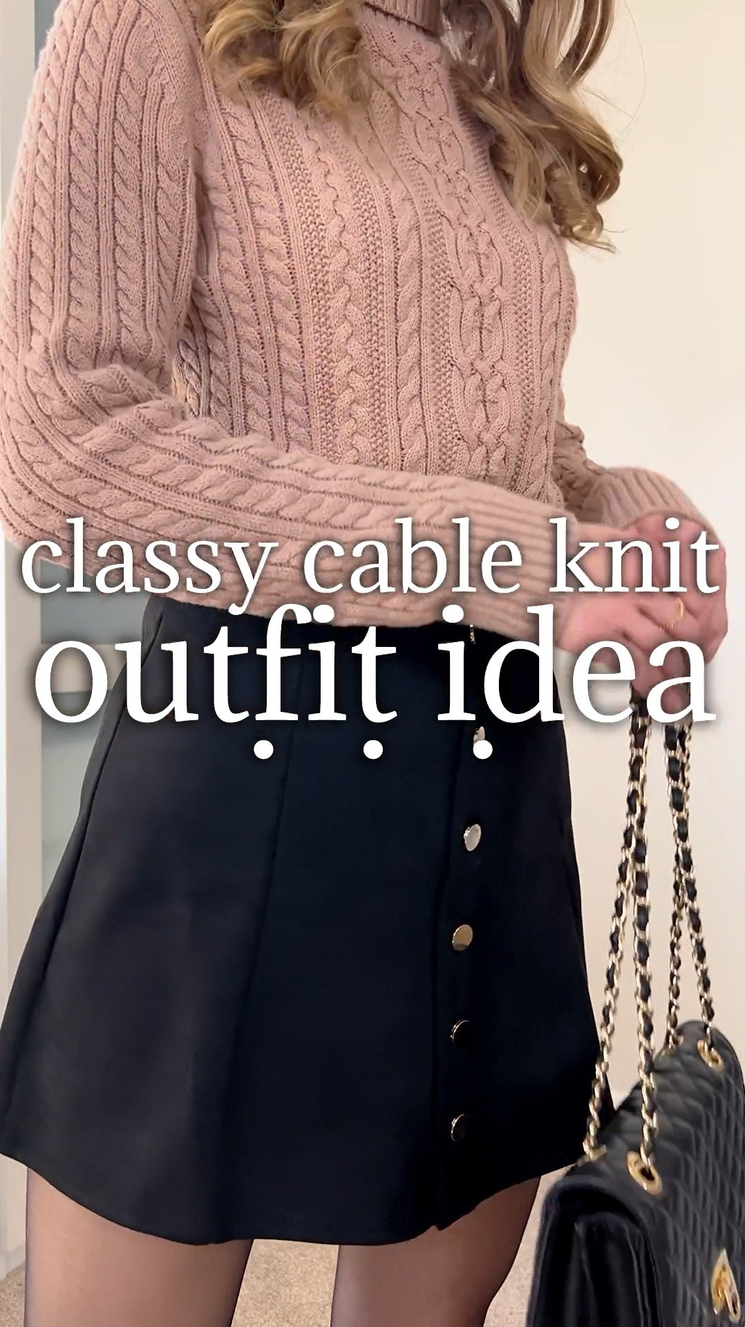 This cable knit sweater is is currently on deal!! It’s a great winter essential! There’s so much you can do with it. I’m in a size medium in the taupe Heather color option.


#LTKSaleAlert #LTKStyleTip #LTKFindsUnder50