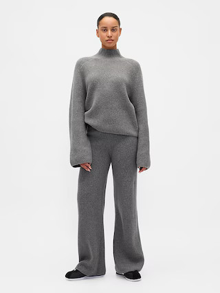 CashSoft Shaker-Stitch Turtleneck Sweater | Gap (US)